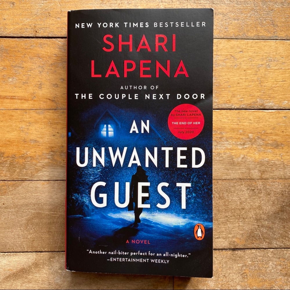 🛍An Unwanted Guest, mystery novel by Shari Lapena